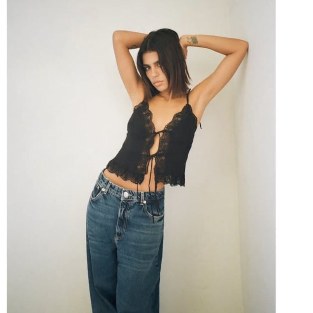 Zara lace top